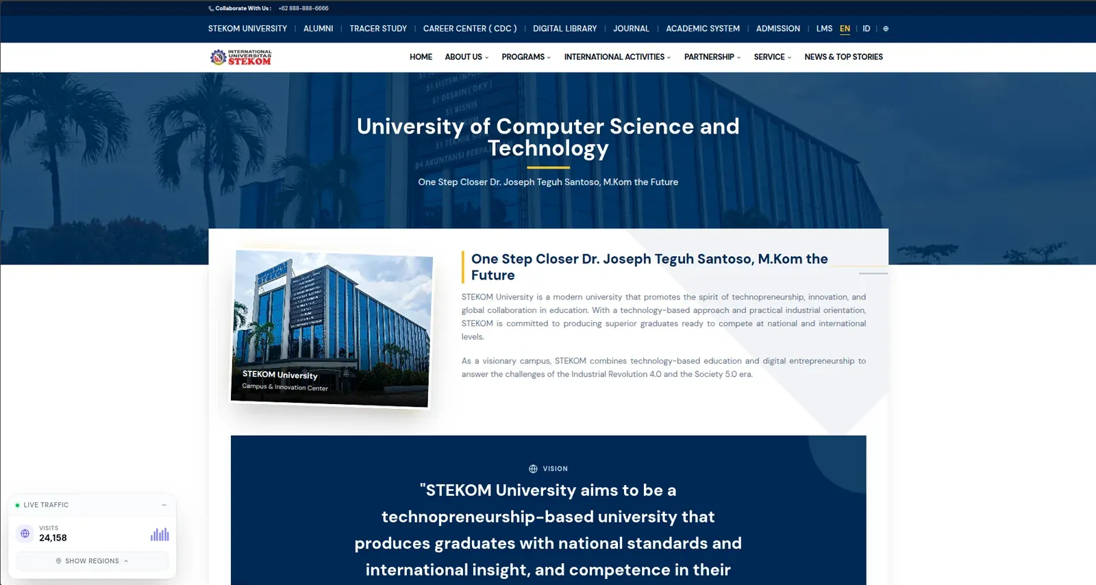 STEKOM International — screen 2